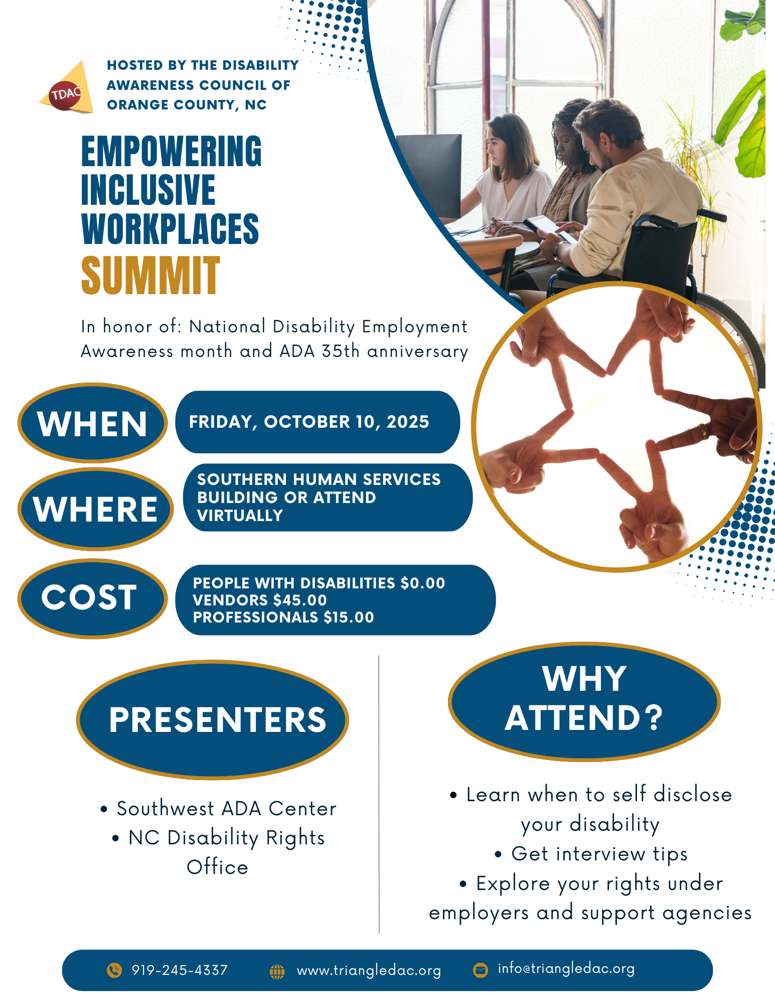 Empowering inclusive workplaces